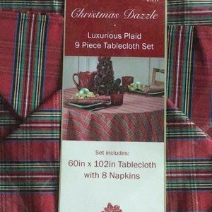 Christmas Dazzle tablecloth set